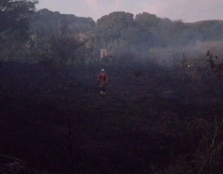  Incêndio em Cabeceiras assusta motoristas