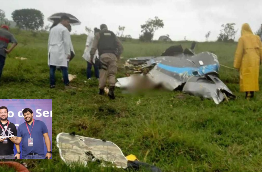  Norte-mineiros morrem em acidente de avião