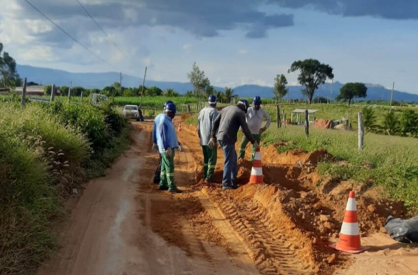  Obras de abastecimento vão beneficiar 100% da população de Pai Pedro