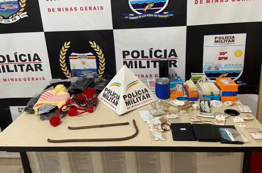  PM prende assaltante de Loja de presentes