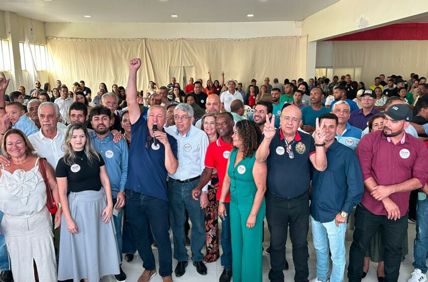  Convenção oficializa a candidatura do Professor Geelison à Prefeitura de Brasília de Minas