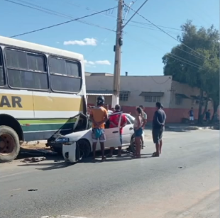  Idosa morre em acidente no centro de São Francisco