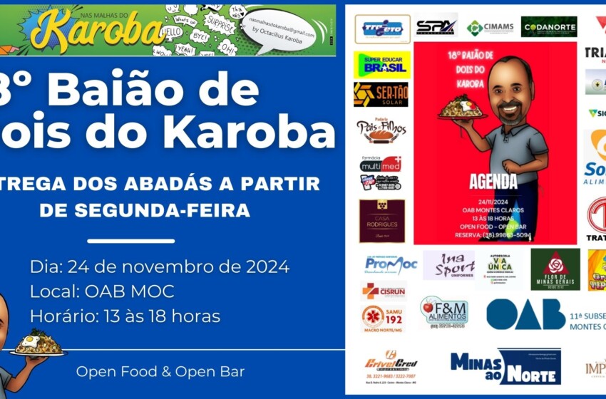  ENTREGA DOS ABADÁS A PARTIR DE SEGUNDA-FEIRA