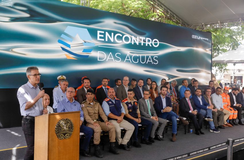  Governo de Minas lança em Montes Claros, programa Encontro das Águas