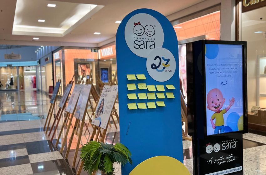  Exposição da Fundação Sara emociona visitantes do Montes Claros Shopping com histórias reais de superação