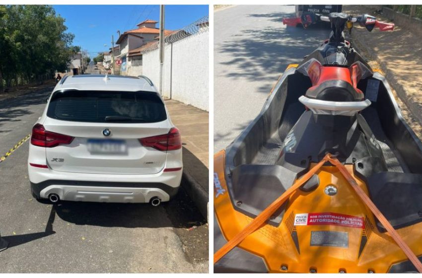  Operação Vox Vacua apreende BMW e moto aquática