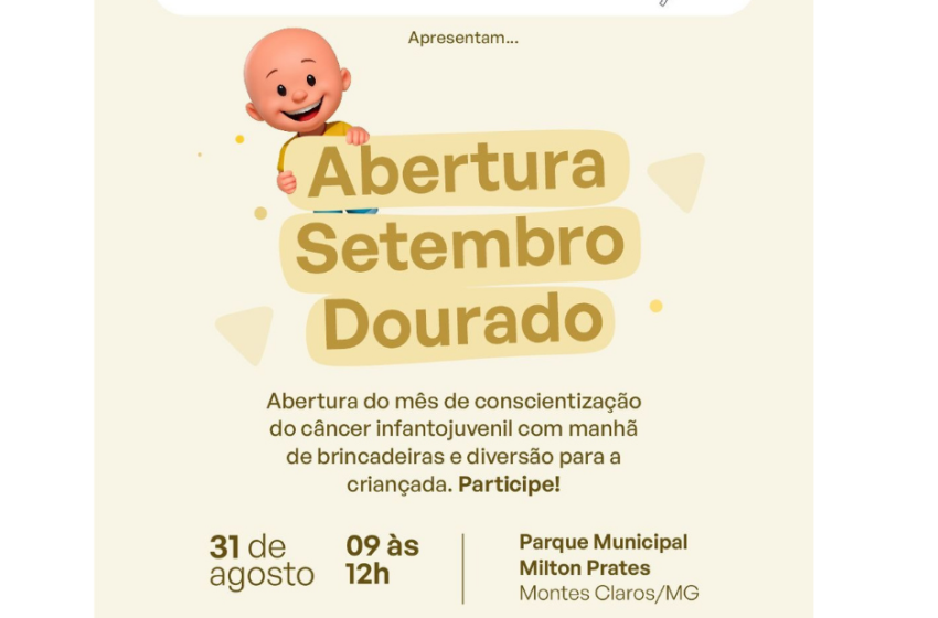  Fundação Sara abre o Setembro Dourado com evento em Montes Claros
