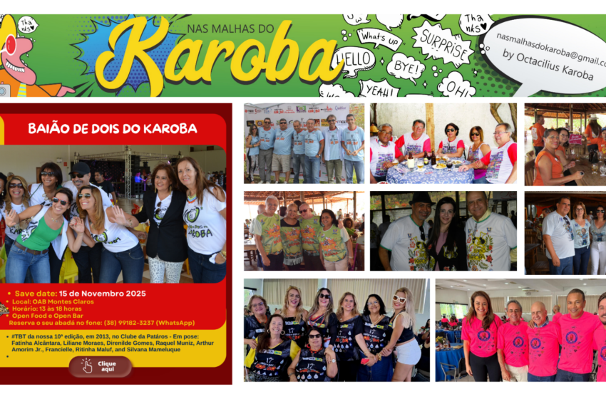  19º BAIÃO DE DOIS DO KAROBA – UMA TARDE GASTRONÔMICA E MUSICAL