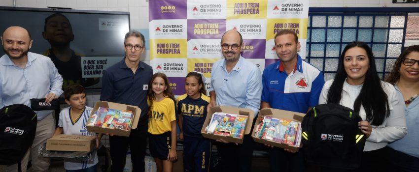  Governo de Minas anuncia entrega inédita de kits escolares para todos os estudantes da rede estadual em 2026