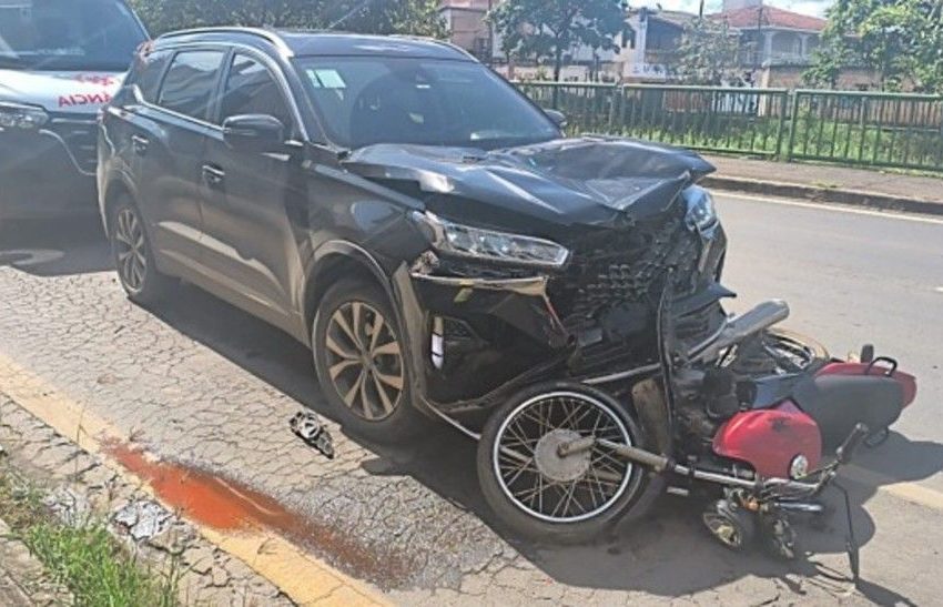  MORTE NO CRUZAMENTO: motociclista não resiste após colisão no Melo