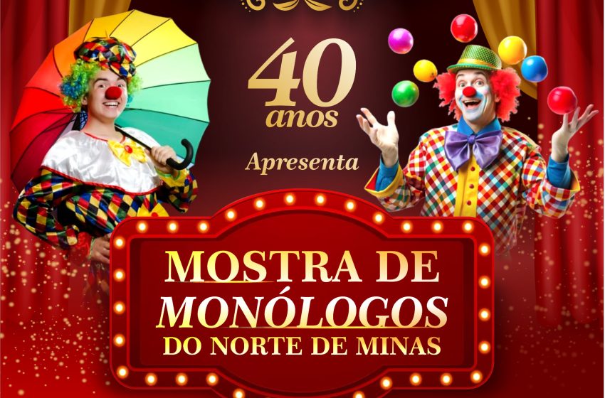  Artecena celebra 40 anos com mostra de monólogos em Montes Claros