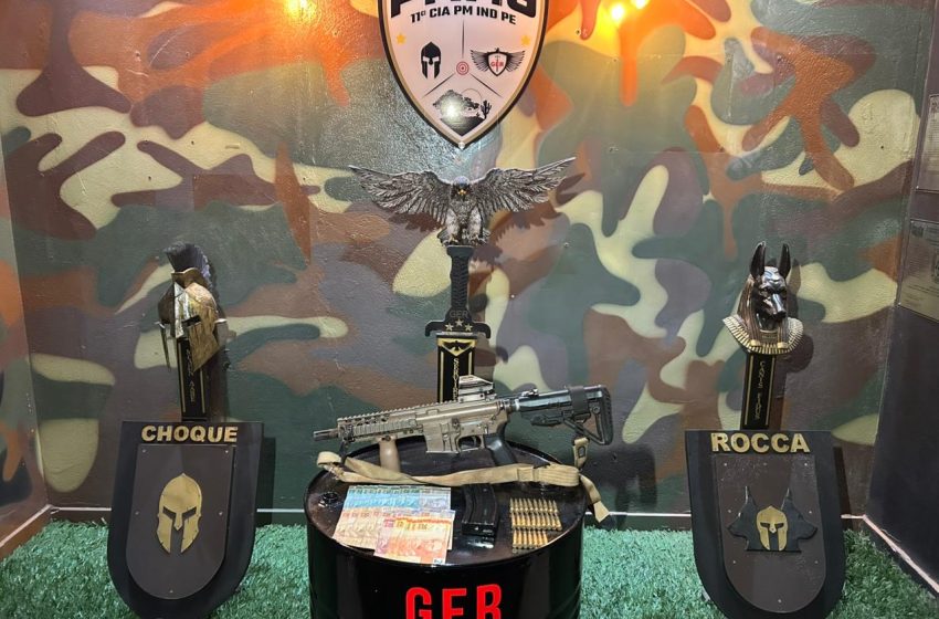  Operação da PM termina com suspeito morto e fuzil apreendido