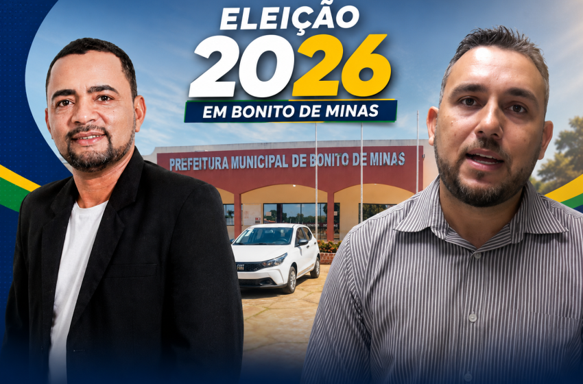  Após anulação do pleito de 2024, Bonito de Minas volta às urnas neste domingo