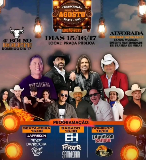  Patis anuncia a Festa de Agosto 2026