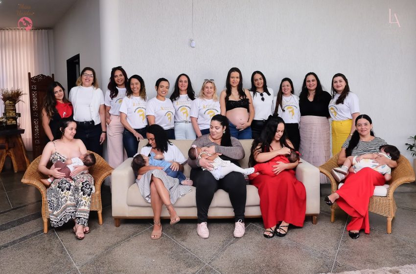  Projeto Mães Unidas promove Décimo Primeiro Mamaço para incentivar a amamentação e apoiar mães