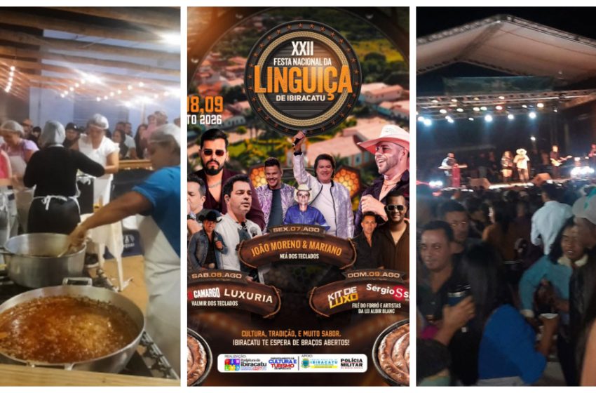  Capital da Linguiça: Ibiracatu abre sua 22ª Festa Nacional