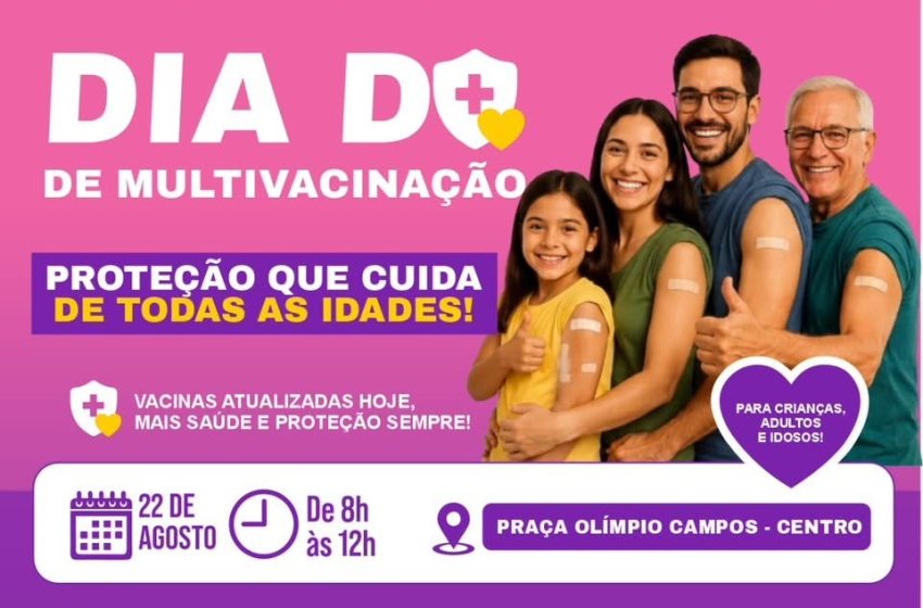  São João da Ponte realizará Dia D de Multivacinação no próximo sábado