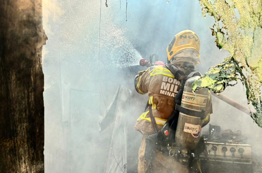  Bombeiros combatem incêndios em três dias seguidos em Montes Claros