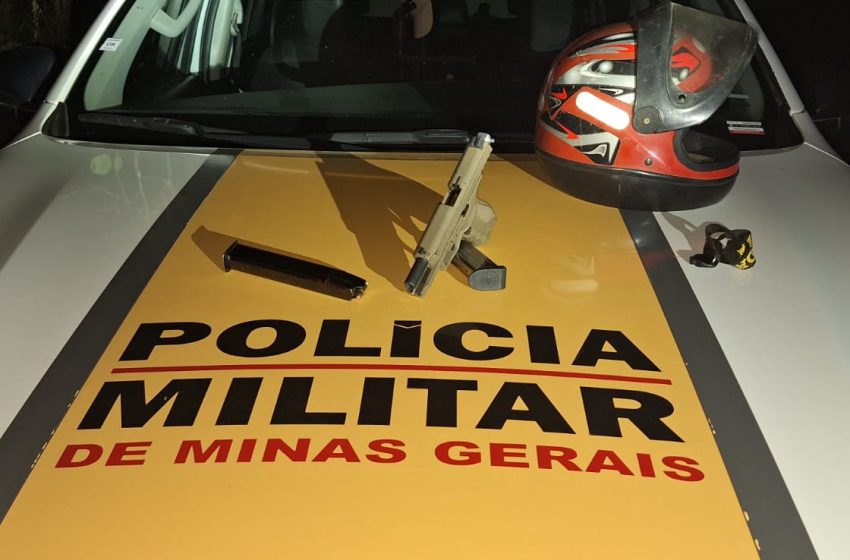  Dois homens são presos com arma modificada após tentativa de fuga e resistência em Rio Pardo de Minas