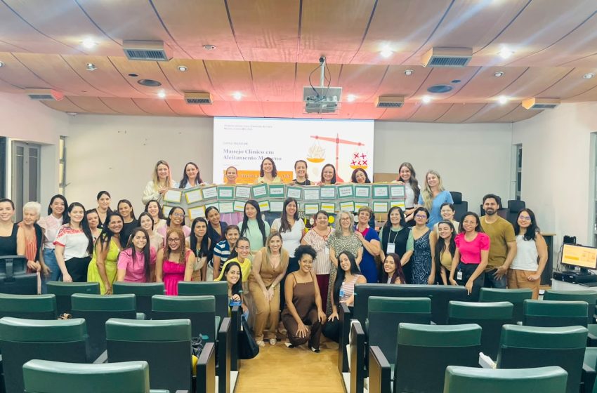  Hospital da Unimontes promove curso sobre manejo do aleitamento materno